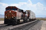 Intermodal climbs west